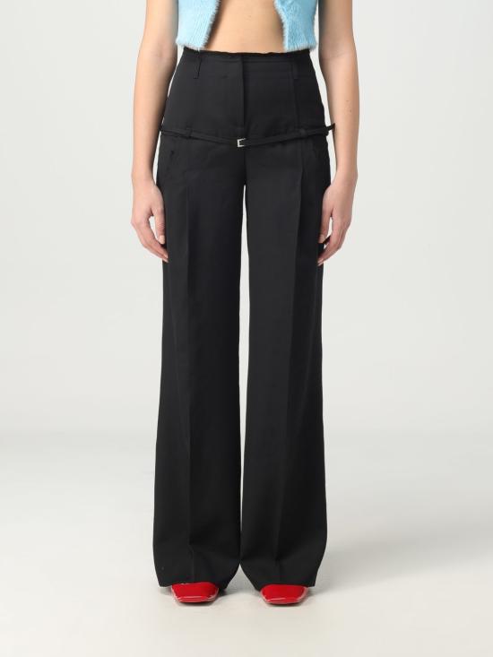 23FW 자크뮈스 스트레이트 팬츠 233PA0531333 990 Black - JACQUEMUS