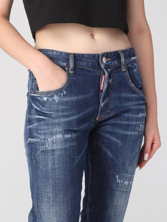 23FW 디스퀘어드2 데님 팬츠 S72LB0653S30342 470 Blue - DSQUARED2