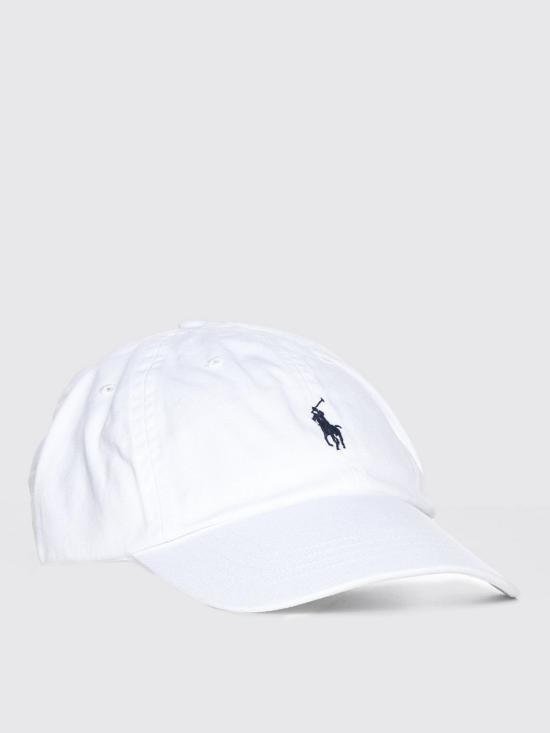 24FW 랄프 로렌 모자 710548524 011 White - RALPH LAUREN