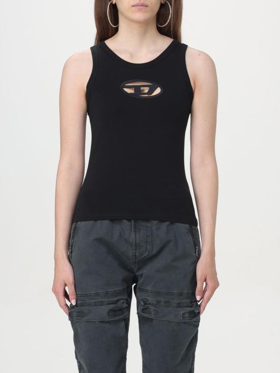 24FW 디젤 민소매 티셔츠 A157030AFAA 9XXA Black - DIESEL