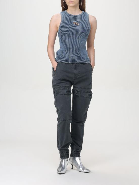 24FW 디젤 민소매 티셔츠 A148170ANAH 8AT Denim - DIESEL