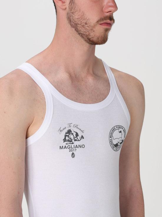 24SS 마리아노 민소매 티셔츠 R58012936 60 White - MAGLIANO