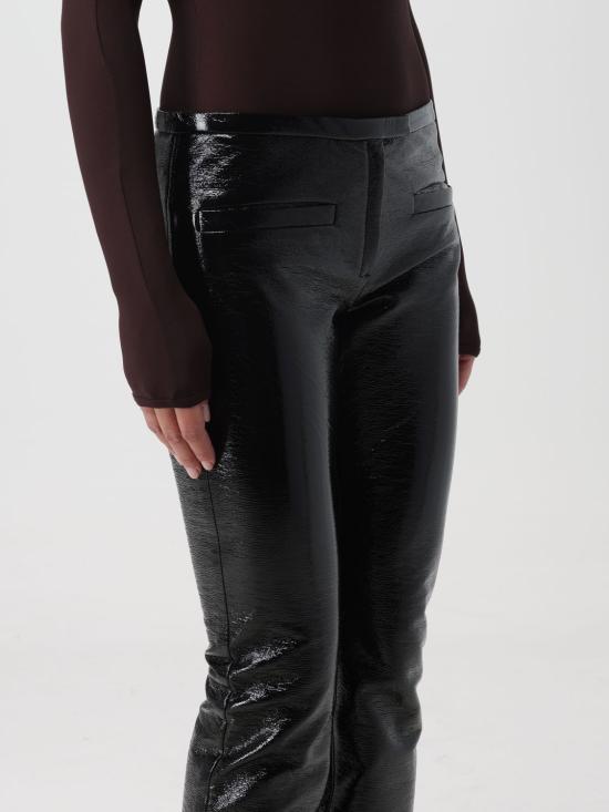 23FW 쿠레쥬 스트레이트 팬츠 323CPA142VY0014 9999 Black - COURREGES