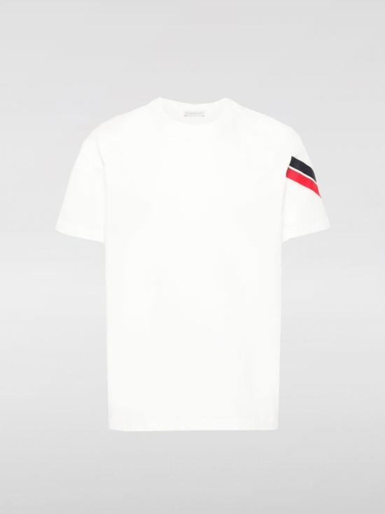 24FW 몽클레어 반팔 티셔츠 8C0002989AKK 032 White - MONCLER
