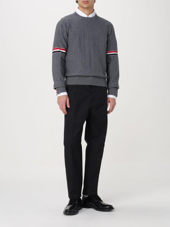 24SS 톰브라운 긴팔 셔츠 MWL374CF0572 460 Gnawed Blue - THOM BROWNE