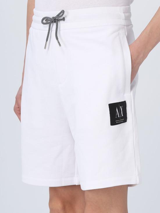 23SS 알마니 숏팬츠 3RZSAAZJ83Z 1100 White - ARMANI