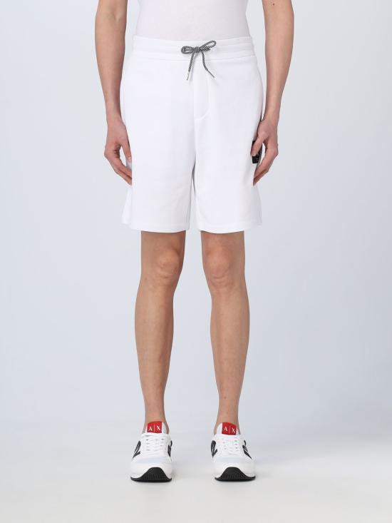 23SS 알마니 숏팬츠 3RZSAAZJ83Z 1100 White - ARMANI
