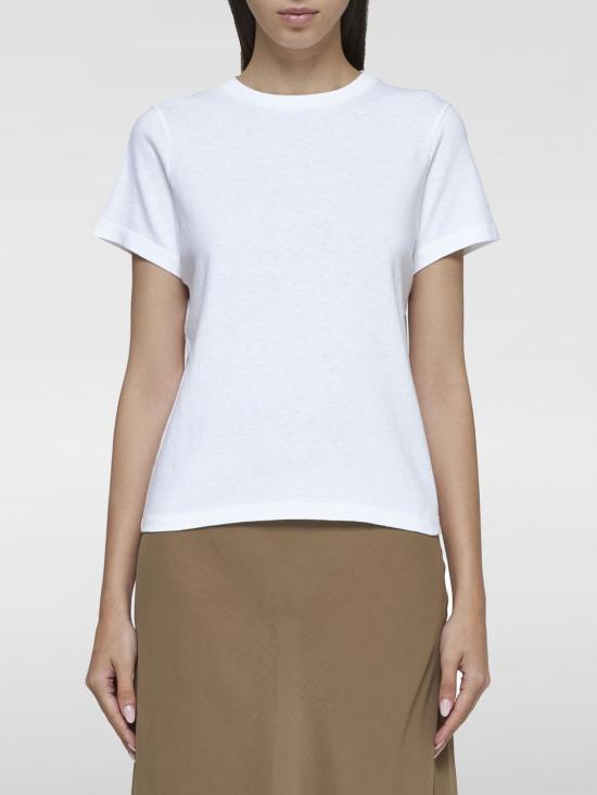 24FW 케이트 반팔 티셔츠 2348138 100 White - KHAITE