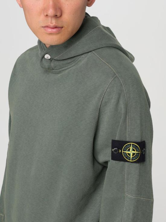 24SS 스톤 아일랜드 스웨터 65860 V0159 Bottle Green - STONE ISLAND