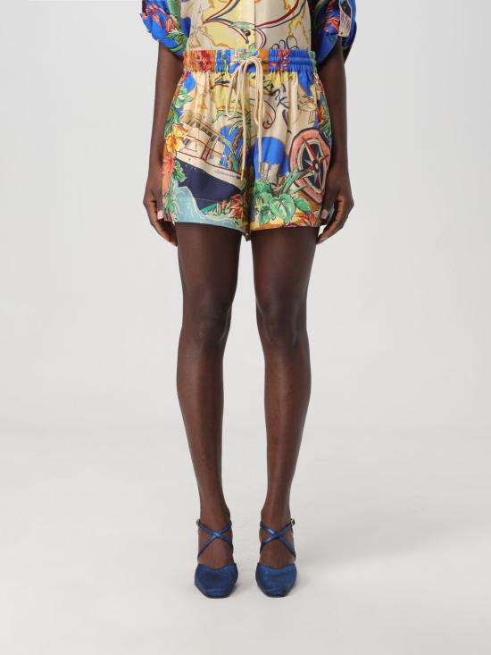 24SS 짐머만 숏팬츠 8478ARS241 NAUMP Blue - ZIMMERMANN