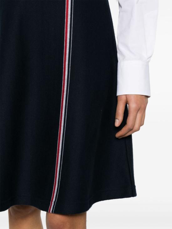 24FW 톰브라운 미디 스커트 FJK118AJ0139 415 NAVY - THOM BROWNE