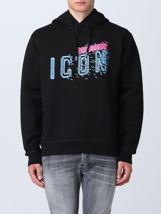 23FW 디스퀘어드2 집업 니트 S79GU0110S25516 900 Black - DSQUARED2