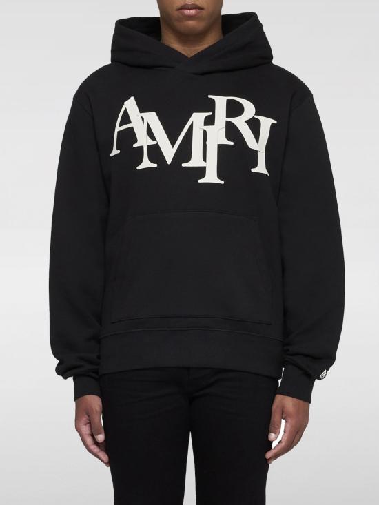 24FW 아미리 후드 티셔츠 AMJYHD1052 BLACK Black - AMIRI