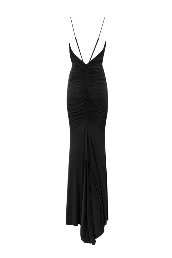 24SS 엘리자베타프랜치 롱 원피스 AB62842E2 110 110 Nero - ELISABETTA FRANCHI