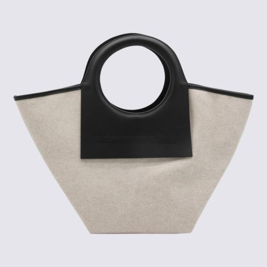 24SS 헤레우 숄더백 WBCALS BEIGE BLACK - HEREU