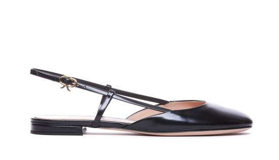 24FW 지안비토로시 플랫 슈즈 G95475 05RIC TOKNERO Black - GIANVITO ROSSI