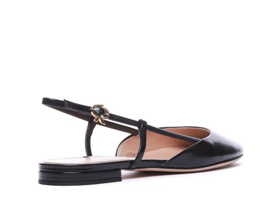 24FW 지안비토로시 플랫 슈즈 G95475 05RIC TOKNERO Black - GIANVITO ROSSI