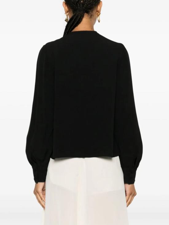 24FW 울라 존슨 블라우스 PF240225NOI Black - ULLA JOHNSON
