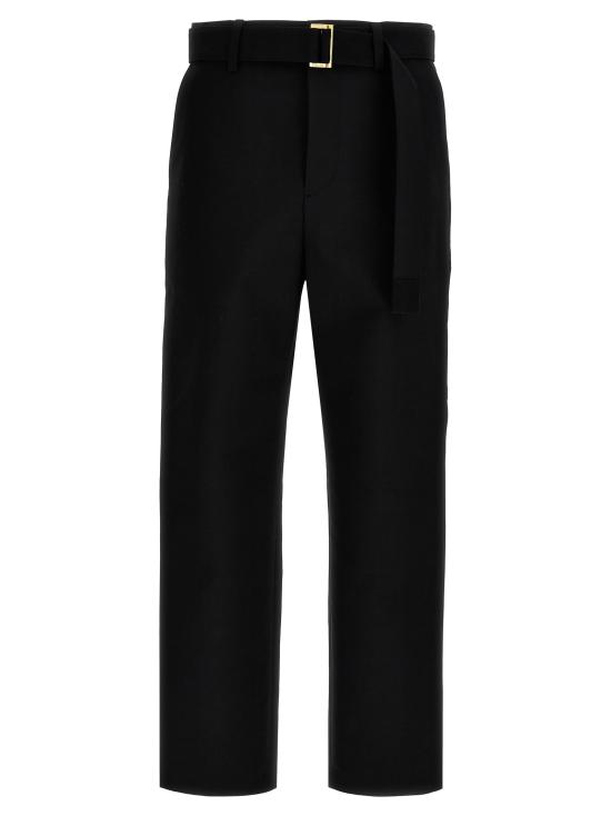24SS 사카이 스트레이트 팬츠 2403389M001 Black - SACAI
