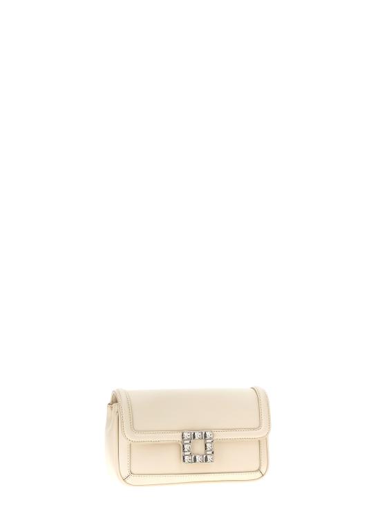 24FW 로저비비에 클러치/파우치 RBWANMC5100XMAC019 White - ROGER VIVIER