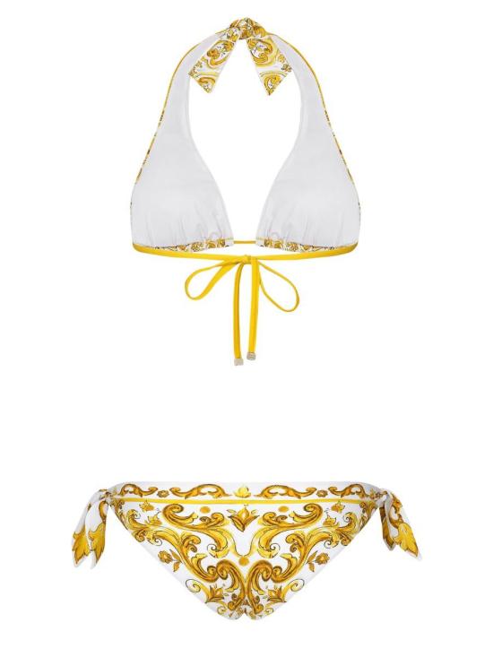24FW 돌체앤가바나 비키니 수영복 O8A54J ONO19HG3TN YELLOW - DOLCE & GABBANA
