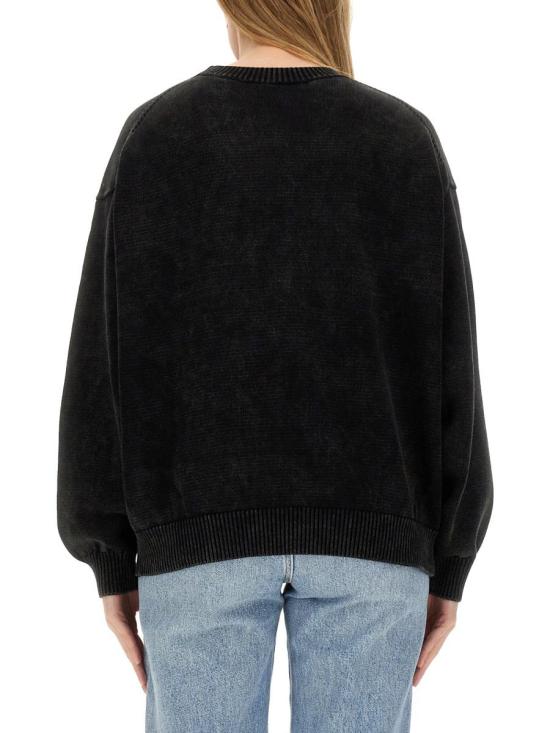 24FW 알렉산더 왕 스웨터 UKC3241034 023A Black - ALEXANDER WANG