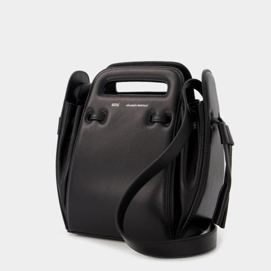22FW 아미 토트백 AMI018017 Black - AMI