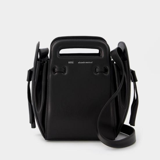 22FW 아미 토트백 AMI018017 Black - AMI