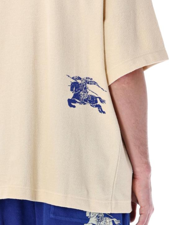 24SS 버버리 반팔 티셔츠 24P8081233C B8620 CALICO - BURBERRY