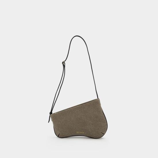 23SS 마누아뜰리에 숄더백 MAT019028 GREY - MANU ATELIER
