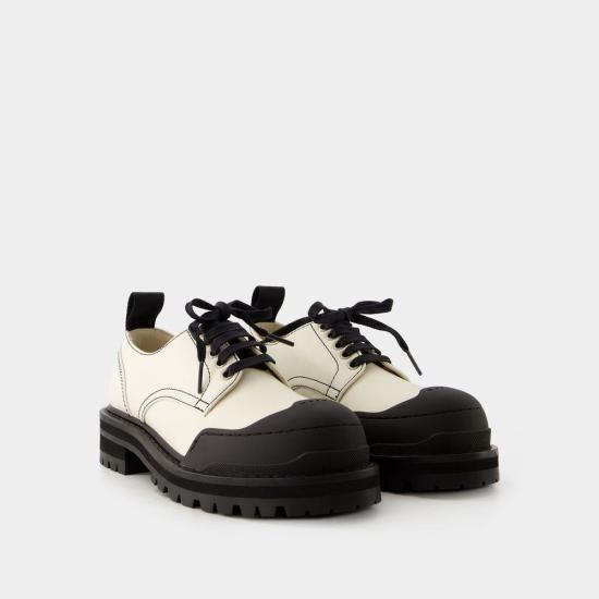 23FW 마르니 플랫 슈즈 RNIS20300 WHITE - MARNI