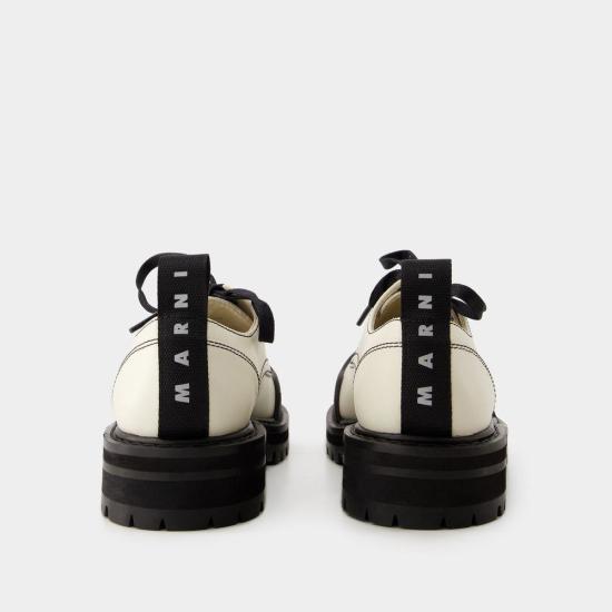 23FW 마르니 플랫 슈즈 RNIS20300 WHITE - MARNI