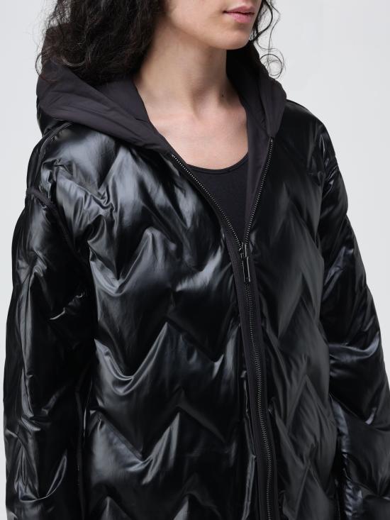 23FW 조르지오 아르마니 코트 6R2L682NFGZ 0999 nero - GIORGIO ARMANI