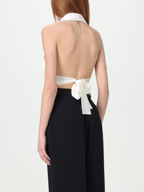 24SS 엘리자베타프랜치 베스트 GL00342E2 360 avorio - ELISABETTA FRANCHI
