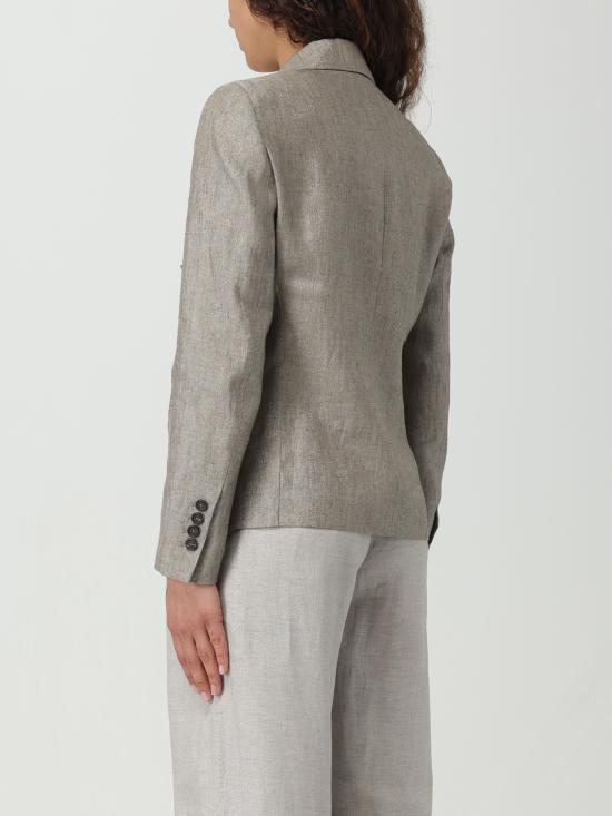 24SS 브루넬로 쿠치넬리 자켓 MH5672358 C002 marrone argento - BRUNELLO CUCINELLI