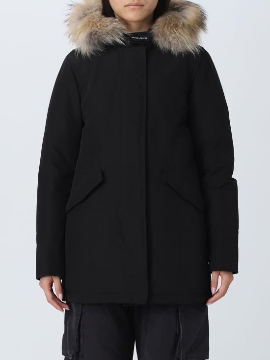 23FW 울리치 코트 CFWWOU0538FRUT0001 BLK nero - WOOLRICH