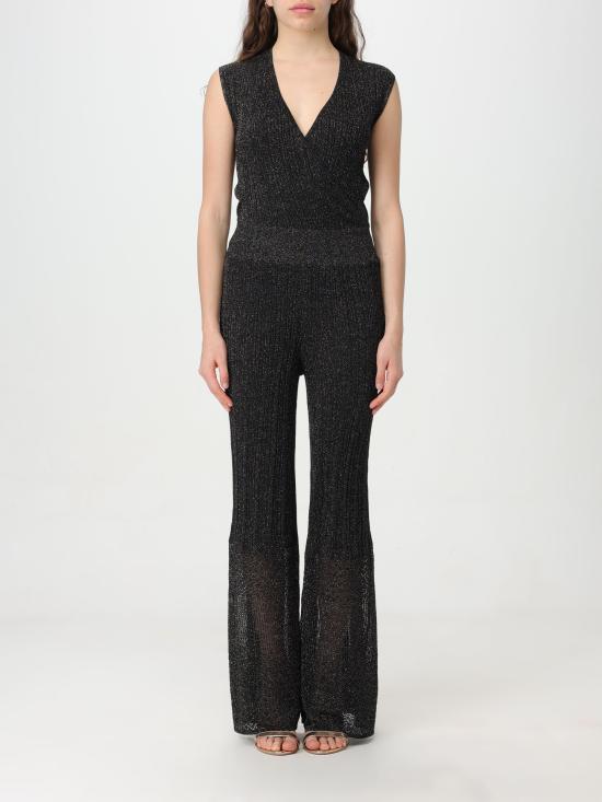 24SS 리우조 점프수트 MA4002MS64J A4250 nero argento - LIU JO