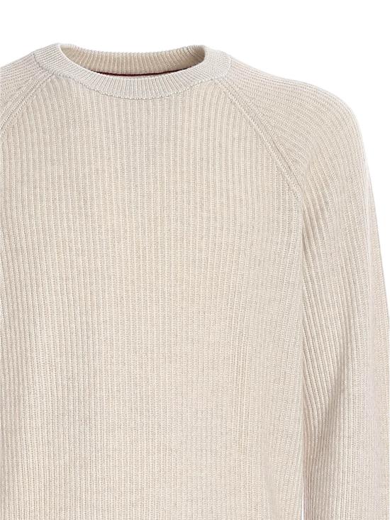 21FW 브루넬로 쿠치넬리 스웨터 M22700500 CD023 naturale - BRUNELLO CUCINELLI
