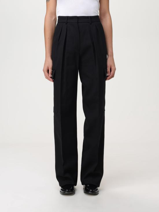 23FW 스포트막스 스트레이트 팬츠 2321360339600 005 nero - SPORTMAX