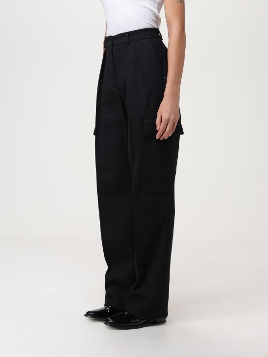 23FW 스포트막스 스트레이트 팬츠 2321360339600 005 nero - SPORTMAX