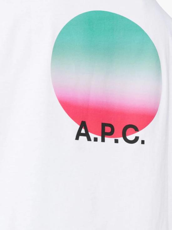 24SS 아페쎄 반팔 티셔츠 COEIOH26360 AAB bianco - A.P.C.