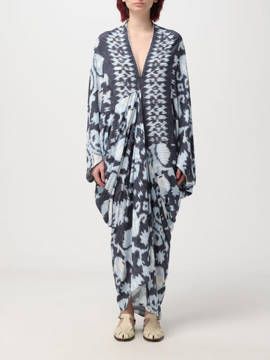 24SS 바잘 디럭스 롱 원피스 S9821901 098 azzurro - BAZAR DELUXE