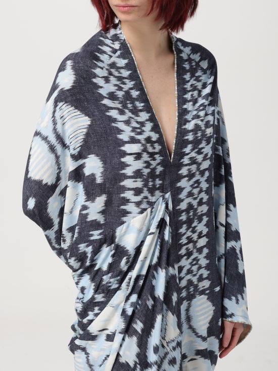 24SS 바잘 디럭스 롱 원피스 S9821901 098 azzurro - BAZAR DELUXE