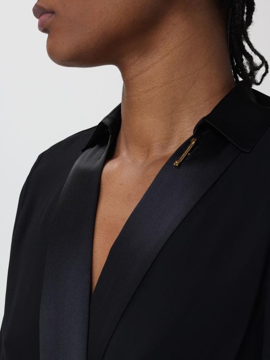 24SS 엘리자베타프랜치 바디수트 티셔츠 CBT0241E2 110 nero - ELISABETTA FRANCHI