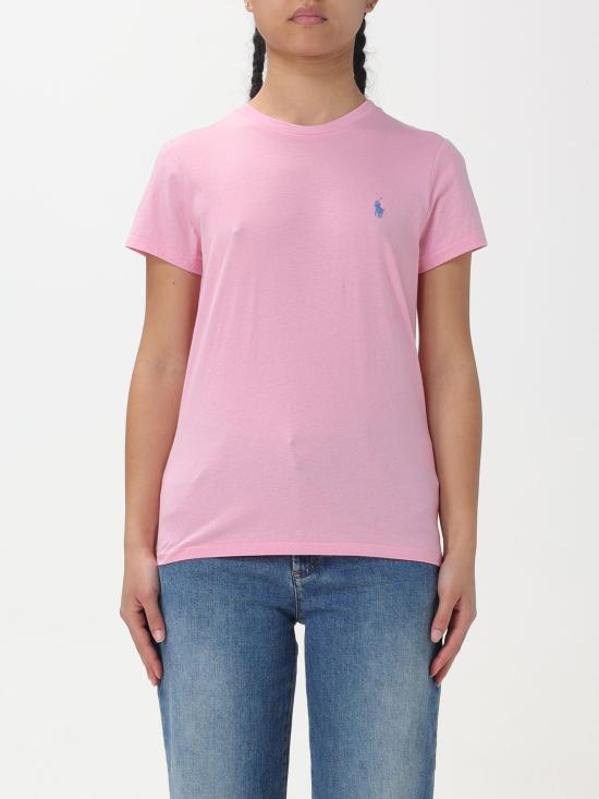 24SS 랄프 로렌 반팔 티셔츠 211898698 019 rosa - RALPH LAUREN