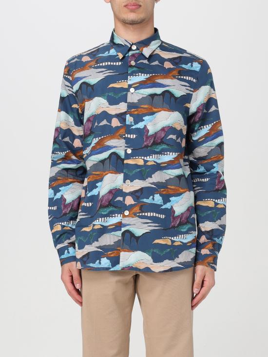 24SS 폴 스미스 긴팔 셔츠 M2R765XM21964 48 fantasia - PAUL SMITH