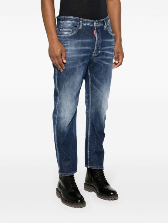 24SS 디스퀘어드2 데님 스트레이트 팬츠 S74LB1460S30789 470 - DSQUARED2