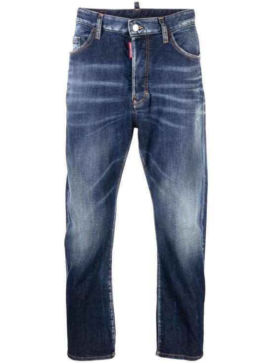 24SS 디스퀘어드2 데님 스트레이트 팬츠 S74LB1460S30789 470 - DSQUARED2