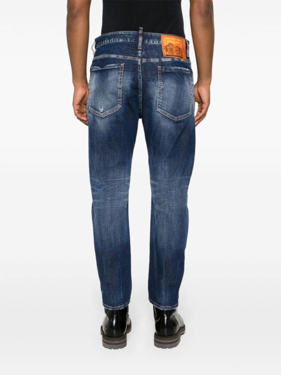 24SS 디스퀘어드2 데님 스트레이트 팬츠 S74LB1460S30789 470 - DSQUARED2
