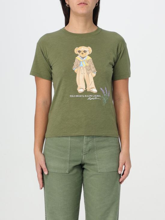 24SS 랄프 로렌 반팔 티셔츠 211924292 001 nero - RALPH LAUREN